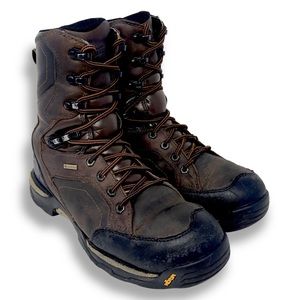 Danner Crucial 8” Composite Men’s 9 Brown Leather Waterproof Work boots